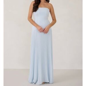 Light Blue Bridesmaid Dress